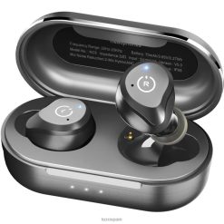 negro mate TOZO nc9 8HTLX8 auriculares
