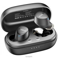 negro TOZO Auriculares inalámbricos Agile Dots 8HTLX59 auriculares