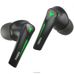 negro TOZO cápsulas de juego 8HTLX57 auriculares