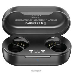 negro TOZO estuche de carga inalámbrica para t12 8HTLX102 accesorio