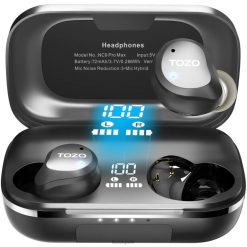 negro TOZO nc9 pro máximo 8HTLX68 auriculares