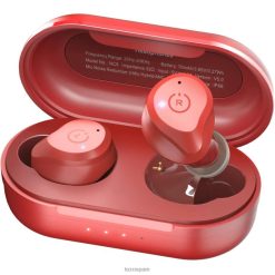 rojo TOZO nc9 8HTLX11 auriculares